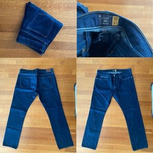 Jcrew 33/32 blue jeans 484
